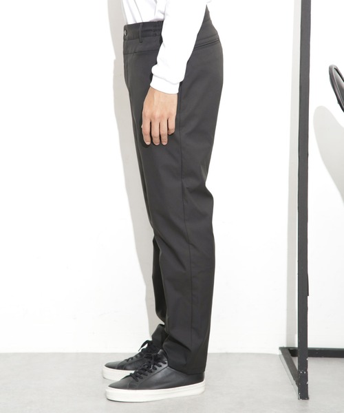 NANO universe（ナノユニバース）の「「Octa(R) CPCP(R)」スリムトラウザーズ（その他パンツ・メンズ・ベージュ/ブラック・M/S/L）」の22枚目の写真