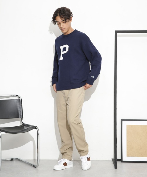 NANO universe（ナノユニバース）の「「Octa(R) CPCP(R)」スリムトラウザーズ（その他パンツ・メンズ・ベージュ/ブラック・M/S/L）」の12枚目の写真