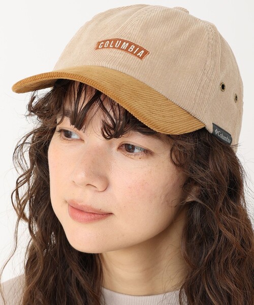 Columbia（コロンビア）の「Columbia／クレディットクレスト キャップ／コロンビア／コーデュロイ／UVカット（キャップ・メンズ・ブラック/ベージュ/グリーン/グリーン系その他/ベージュ系その他/ブラック系その他・ONE SIZE）」の4枚目の写真