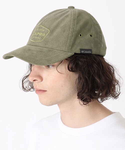 Columbia（コロンビア）の「Columbia／クレディットクレスト キャップ／コロンビア／コーデュロイ／UVカット（キャップ・メンズ・ブラック/ベージュ/グリーン/グリーン系その他/ベージュ系その他/ブラック系その他・ONE SIZE）」の5枚目の写真