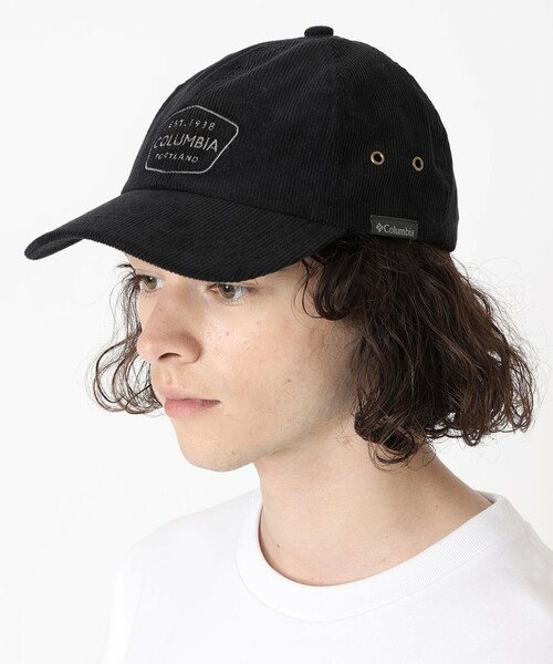Columbia（コロンビア）の「Columbia／クレディットクレスト キャップ／コロンビア／コーデュロイ／UVカット（キャップ・メンズ・ブラック/ベージュ/グリーン/グリーン系その他/ベージュ系その他/ブラック系その他・ONE SIZE）」の2枚目の写真