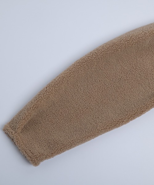 AMELY(エミリー)の「ペプラムボアジャケット(その他アウター・レディース・グレー/ブラウン/ブラック/アイボリー・L/M)」の22枚目の写真