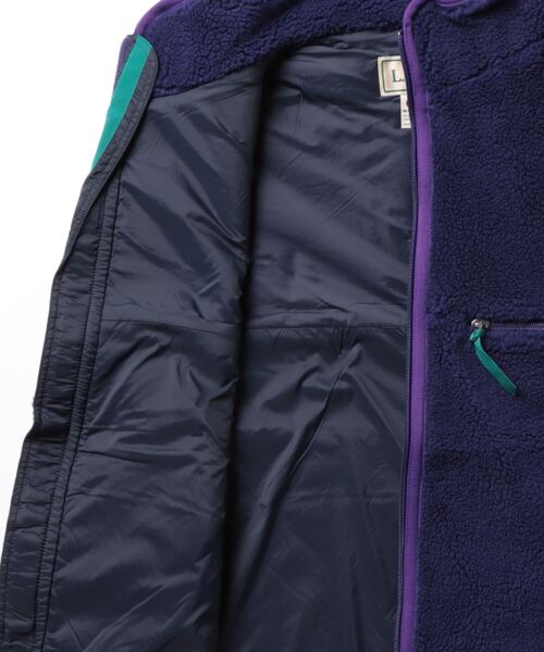 ll.bean ハーフジップ　フリースベスト L.L.Bean（エルエルビーン）の「【JAPAN EDITION】トップシャム