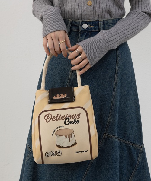 LA VORAGINE（ラ ヴォラジネ）の「【保温･保冷】トートバッグ ランチバッグ/お弁当袋（お弁当箱・レディース・C/A/B/D・FREE）」の5枚目の写真