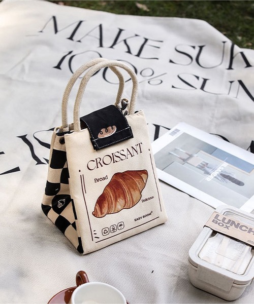 LA VORAGINE（ラ ヴォラジネ）の「【保温･保冷】トートバッグ ランチバッグ/お弁当袋（お弁当箱・レディース・C/A/B/D・FREE）」の19枚目の写真