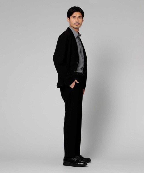 BACK NUMBER（バックナンバー）の「【BACK NUMBER】【ＥＸＴＲＡＴＨＥＲＭＯ】３Ｄスリムトラウザーパンツ（スラックス・メンズ・オリーブ/ブラック/グレー・M/XL/S/L）」の13枚目の写真