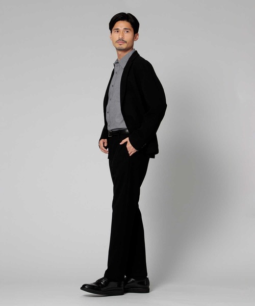 BACK NUMBER（バックナンバー）の「【BACK NUMBER】【ＥＸＴＲＡＴＨＥＲＭＯ】３Ｄスリムトラウザーパンツ（スラックス・メンズ・オリーブ/ブラック/グレー・M/XL/S/L）」の14枚目の写真