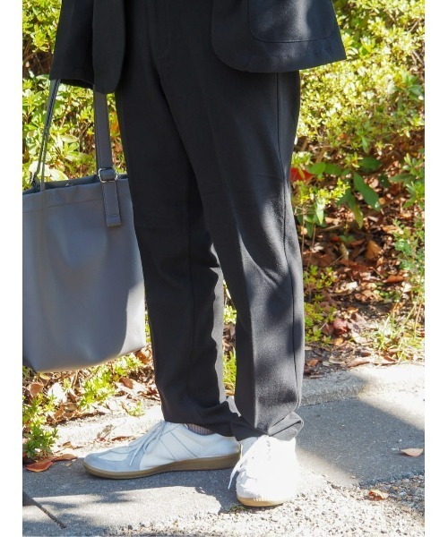 BACK NUMBER（バックナンバー）の「【BACK NUMBER】【ＥＸＴＲＡＴＨＥＲＭＯ】３Ｄスリムトラウザーパンツ（スラックス・メンズ・オリーブ/ブラック/グレー・M/XL/S/L）」の19枚目の写真