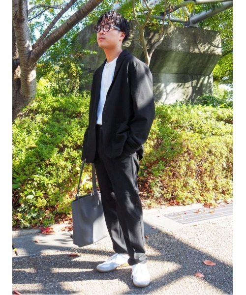 BACK NUMBER（バックナンバー）の「【BACK NUMBER】【ＥＸＴＲＡＴＨＥＲＭＯ】３Ｄスリムトラウザーパンツ（スラックス・メンズ・オリーブ/ブラック/グレー・M/XL/S/L）」の17枚目の写真