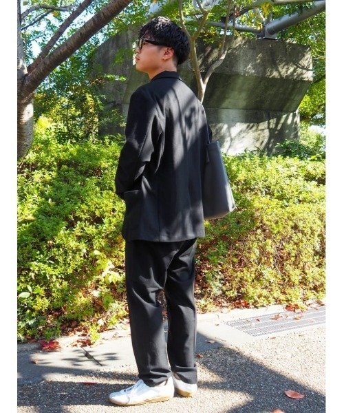 BACK NUMBER（バックナンバー）の「【BACK NUMBER】【ＥＸＴＲＡＴＨＥＲＭＯ】３Ｄスリムトラウザーパンツ（スラックス・メンズ・オリーブ/ブラック/グレー・M/XL/S/L）」の18枚目の写真