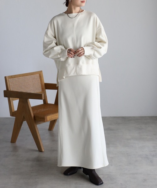 【新品】テーラーメイド フリース 裏起毛 ジャケット スカート セットアップ S セットアップ ツイードジャケット ツイードスカート[品番