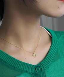 minia（ミニア）の「イニシャルネックレス（ネックレス）」