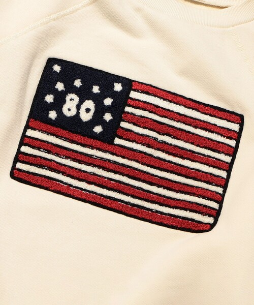 WESTOVERALLS(ウエストオーバーオールズ)の「WESTOVERALLS/ウエストオーバーオールズ US 80s SWEAT / 23FWSW02(Tシャツ/カットソー・メンズ・ナチュラル・SMALL)」の6枚目の写真