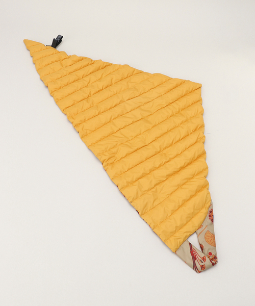 JOURNAL STANDARD LUXE（ジャーナルスタンダード　ラックス）の「【manipuri/マニプリ】TRIANGLE SCARF（バンダナ/スカーフ・レディース・ネイビー/ブラウン/キャメル・FREE）」の11枚目の写真