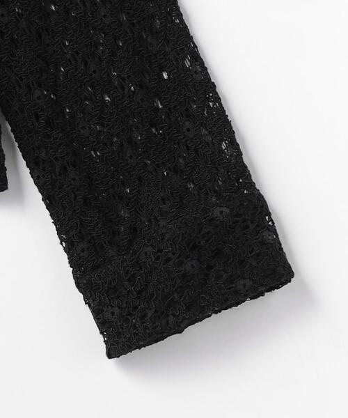 美品 ユナイテッドアローズ コードレースブラウス UNITED ARROWS（ユナイテッドアローズ）の「コードレース シャツ