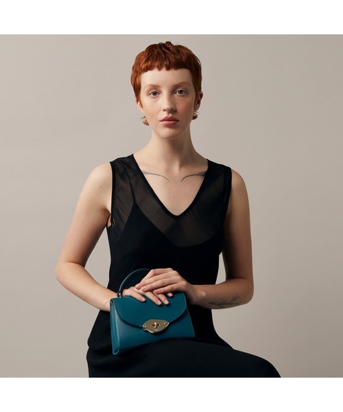 Mulberry（マルベリー）の「スモール ラナ トップハンドル  Small Lana Top Handle（ハンドバッグ・レディース・グリーン・FREE）」の9枚目の写真