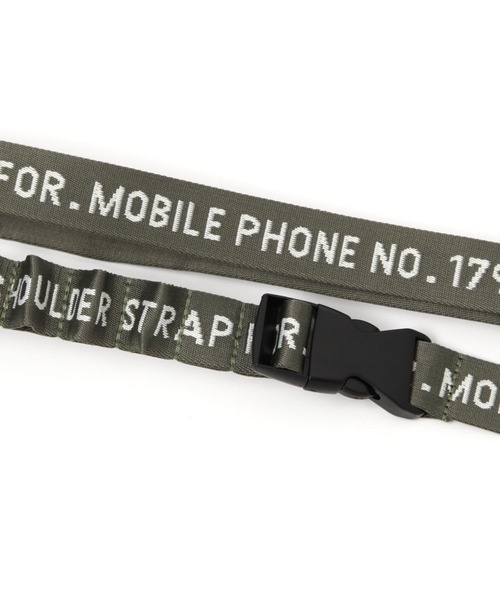LAKOLE（ラコレ）の「マルチスマホストラップベルト / 993225（スマホグッズ・レディース・アイボリー/チャコール/カーキ/ライトブルー/ブラック・FREE）」の16枚目の写真