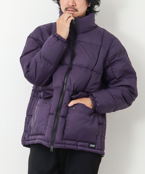 TAION(タイオン)の「【WEB限定】【TAION/タイオン】MOUNTAIN PACKABLE VOLUME DOWN JACKET ボリュームダウンジャケット(ダウンジャケット/コート・メンズ・ブラック/パープル/グリーン・M/L/XL)」の15枚目の写真