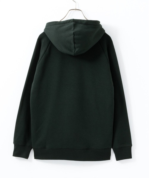 Mac-House（マックハウス）の「裏ボア あったか プリント/刺繍 パーカー（パーカー・レディース・ベージュ/チャコールグレー/グリーン/オートミール・M/L）」の12枚目の写真