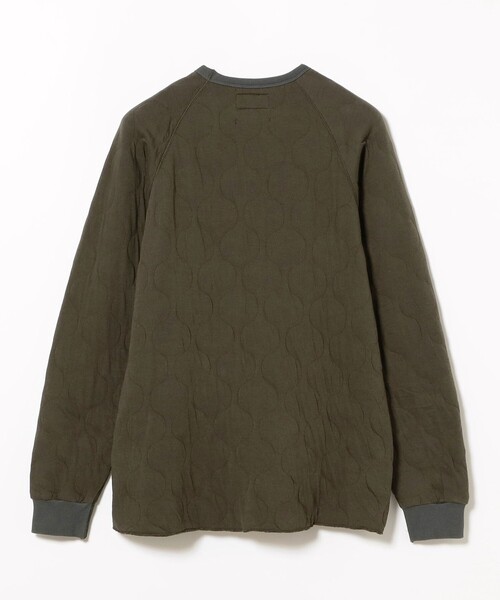 BEAMS PLUS（ビームスプラス）の「ミリタリー キルト クルーネック（Tシャツ/カットソー・メンズ・オリーブ/グレー/ナチュラル/ネイビー・XL/L/M/S）」の21枚目の写真