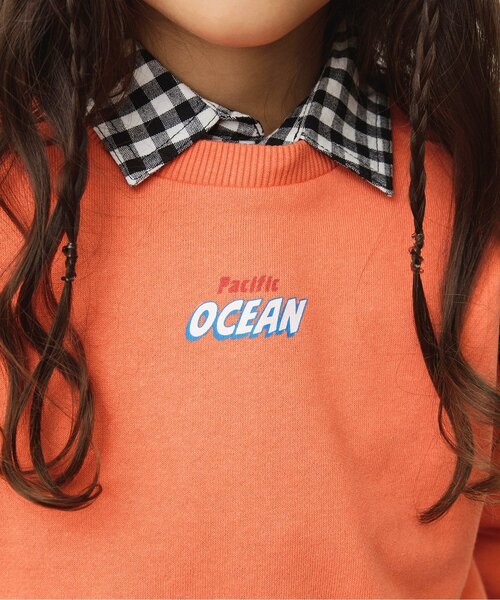 BREEZE（ブリーズ）の「【一部セットアップ可】バリエーショントレーナー（スウェット・キッズ・ピンク/ネイビー/パープル/ブラック/アイボリー/オレンジ/ライム/スミクロ/その他11/チャコール/グレー/ミント・130/140/110/100/80/90/120）」の22枚目の写真