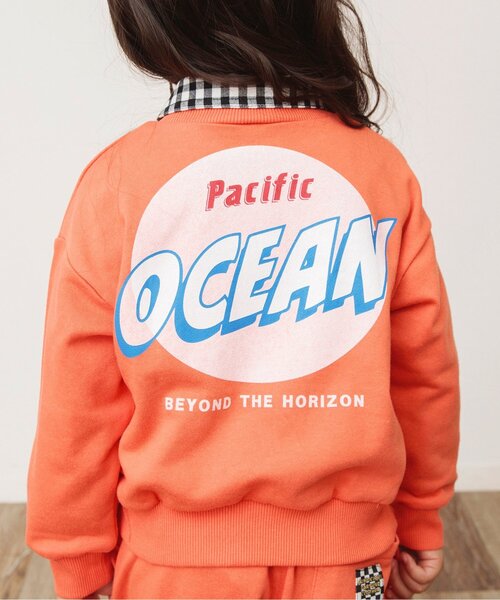 BREEZE（ブリーズ）の「【一部セットアップ可】バリエーショントレーナー（スウェット・キッズ・ピンク/ネイビー/パープル/ブラック/アイボリー/オレンジ/ライム/スミクロ/その他11/チャコール/グレー/ミント・130/140/110/100/80/90/120）」の21枚目の写真