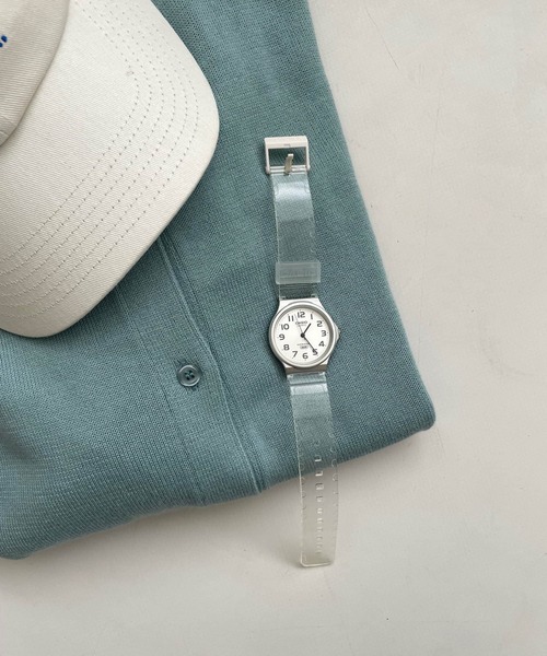 CASIO（カシオ）の「CASIO　クリアウォッチ（アナログ腕時計・レディース・クリア・-）」の2枚目の写真