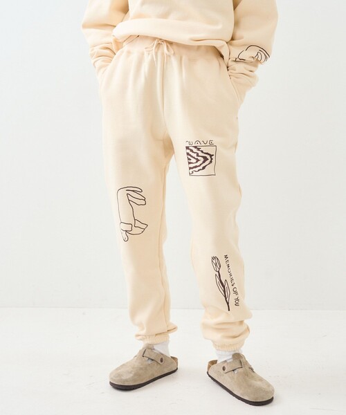 Common Noun × FREAK'S STORE/コモンナウン 別注 NATURE norahi スウェットパンツ