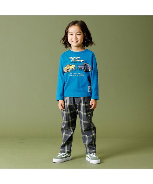F.O.KIDS(エフオーキッズ)の「4WD CAR 長袖Tシャツ(Tシャツ/カットソー・キッズ・チャコール/マスタード/ターコイズブルー・80/90/95/100/110/120/130/140)」の8枚目の写真