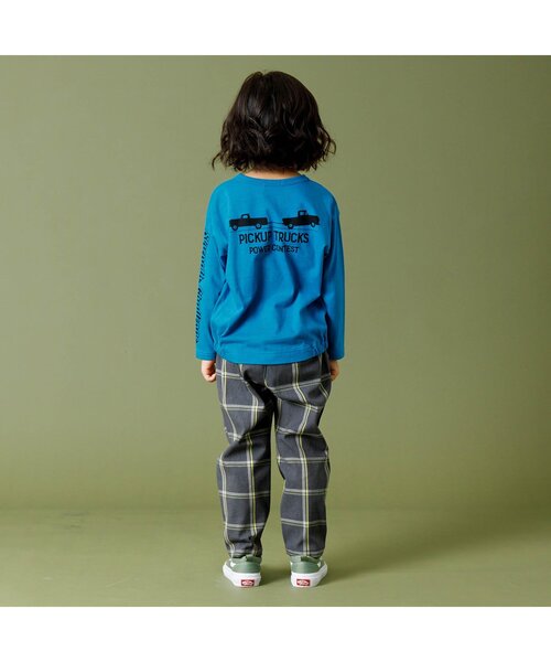 F.O.KIDS(エフオーキッズ)の「4WD CAR 長袖Tシャツ(Tシャツ/カットソー・キッズ・チャコール/マスタード/ターコイズブルー・80/90/95/100/110/120/130/140)」の14枚目の写真
