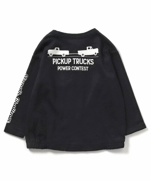 F.O.KIDS(エフオーキッズ)の「4WD CAR 長袖Tシャツ(Tシャツ/カットソー・キッズ・チャコール/マスタード/ターコイズブルー・80/90/95/100/110/120/130/140)」の4枚目の写真