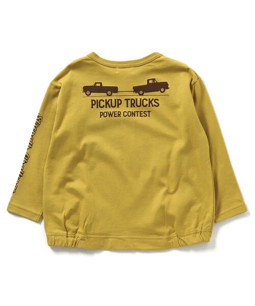 F.O.KIDS(エフオーキッズ)の「4WD CAR 長袖Tシャツ(Tシャツ/カットソー・キッズ・チャコール/マスタード/ターコイズブルー・80/90/95/100/110/120/130/140)」の9枚目の写真