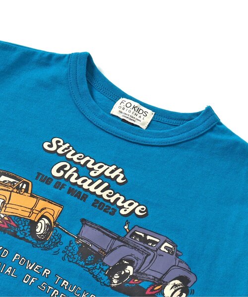 F.O.KIDS(エフオーキッズ)の「4WD CAR 長袖Tシャツ(Tシャツ/カットソー・キッズ・チャコール/マスタード/ターコイズブルー・80/90/95/100/110/120/130/140)」の16枚目の写真