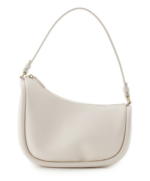 Mila Owen（ミラオーウェン）の「【WEB限定カラー】アシンメトリートップハンドルバッグ（ショルダーバッグ・レディース・ベージュ/ボルドー/アイボリー/ブラック/イエロー・FREE）」の9枚目の写真