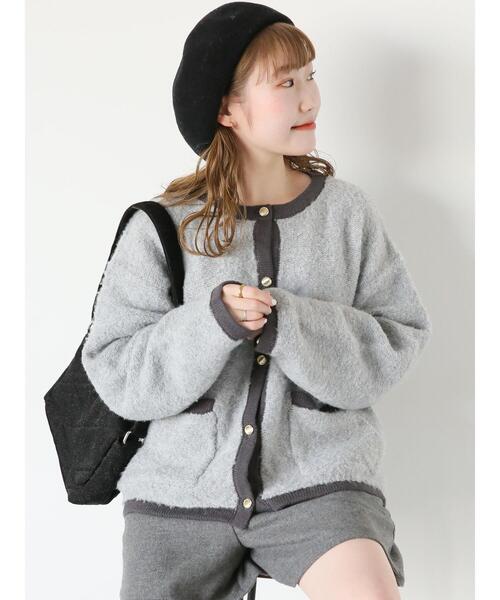 ehka sopo(エヘカソポ)の「◎TRサージショートパンツ(その他パンツ・レディース・ブラック/ベージュ/チャコールグレー/グレー・F)」の5枚目の写真