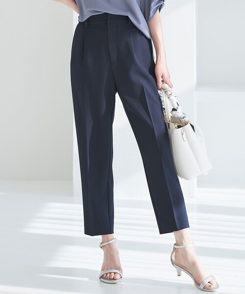 ANY SIS（エニィスィス）の「【UVカット / 接触冷感 / 吸水速乾】スマートビューティストレッチ テーパード パンツ（その他パンツ・レディース・ライトグレー系/ネイビー系/ベージュ系/黄土色系・3/1/2）」の4枚目の写真