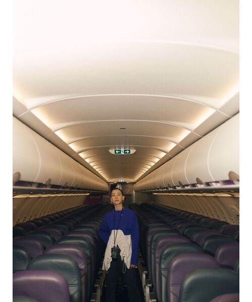 UN3D.(アンスリード)の「ヘムギャザータンクトップ(タンクトップ・レディース・ホワイト/ブラック・36/38)」の6枚目の写真