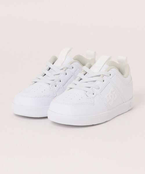 DC SHOES（ディーシーシューズ）の「DC SHOES ディーシーシューズ LYNX ZERO ELASTIC SN ベビーシューズ(トドラーリンクスゼロエラスティックSN) DT241604（スニーカー・キッズ・ブラック系その他/ホワイト×ホワイト/ホワイト×レッド・14.0cm/13.0cm/15.0cm/16.0cm）」の3枚目の写真