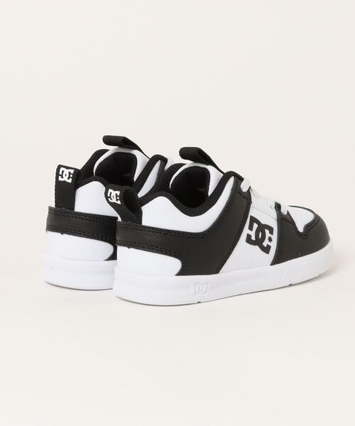 DC SHOES（ディーシーシューズ）の「DC SHOES ディーシーシューズ LYNX ZERO ELASTIC SN ベビーシューズ(トドラーリンクスゼロエラスティックSN) DT241604（スニーカー・キッズ・ブラック系その他/ホワイト×ホワイト/ホワイト×レッド・14.0cm/13.0cm/15.0cm/16.0cm）」の4枚目の写真