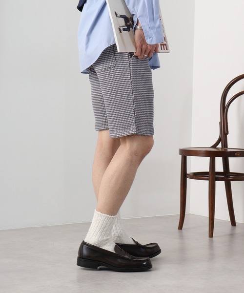 【セール】ビッグワッフルショートパンツ（スウェットパンツ）｜many men many mind（メニーメンメニーマインド）