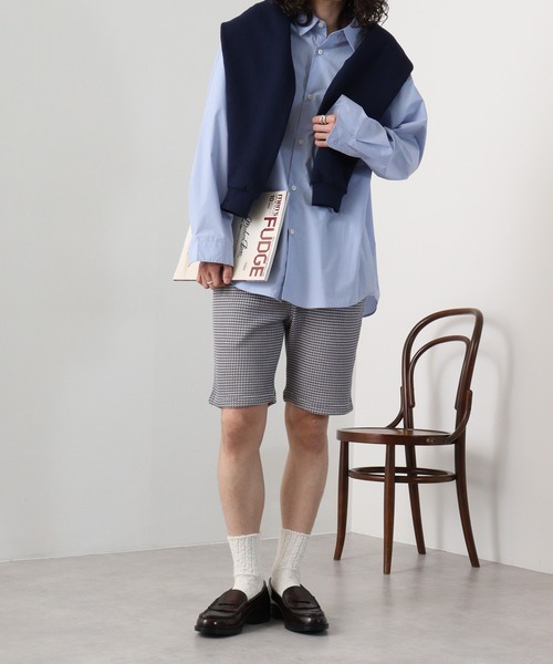 【セール】ビッグワッフルショートパンツ（スウェットパンツ）｜many men many mind（メニーメンメニーマインド）