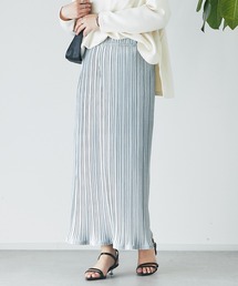 un dix cors | シャイニーカットプリーツスカート(スカート)