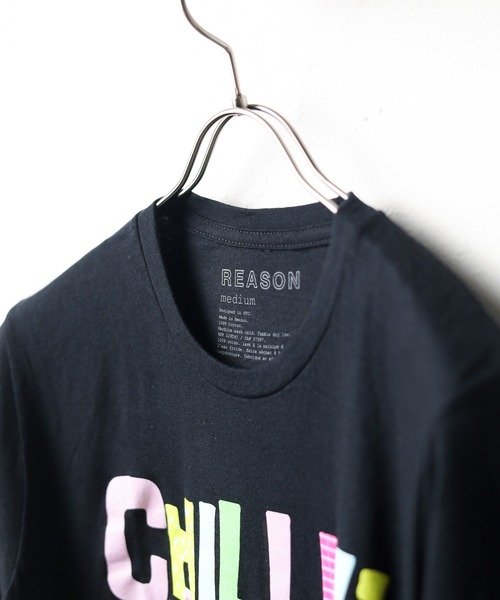 sunny branch(サニーブランチ)の「★REASON CLOTHING★CHILLIN TEE(Tシャツ/カットソー・レディース・ブラック・LARGE/MEDIUM)」の2枚目の写真