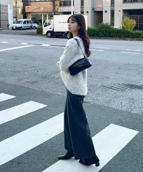 GeeRA（ジーラ）の「【swingby】ニットカーディガン（カーディガン/ボレロ・レディース・ベージュ・MEDIUM）」の13枚目の写真