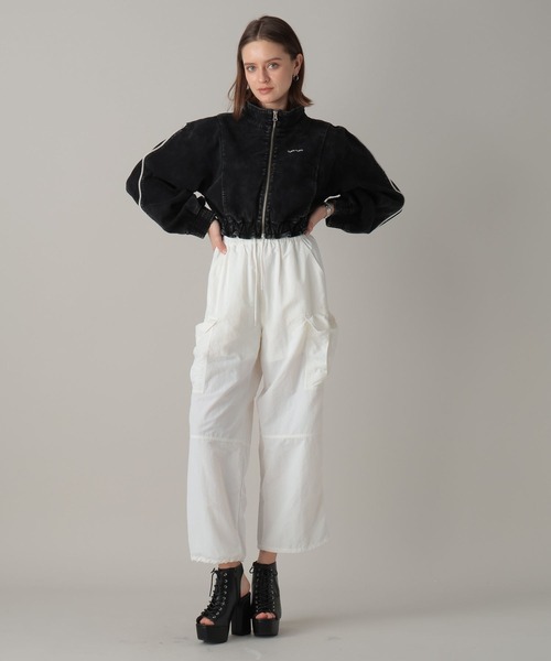 GAB GAB（ガブガブ）の「【FOREVER21×GAB GAB】デニムジャケット（デニムジャケット・レディース・ブラック・FREE）」の2枚目の写真