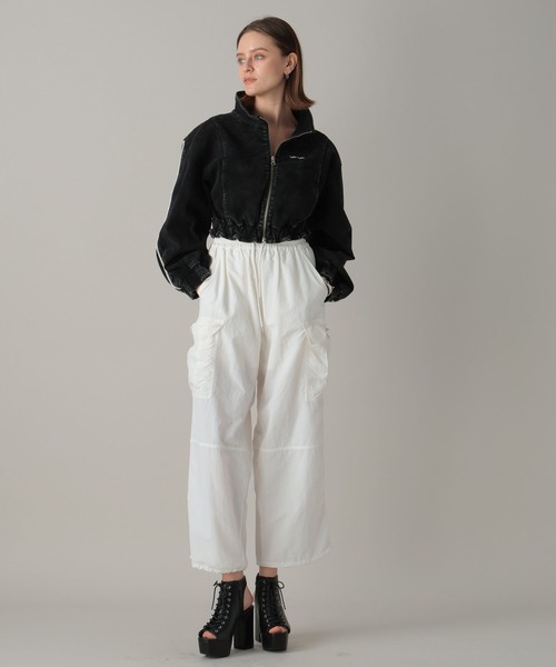 GAB GAB（ガブガブ）の「【FOREVER21×GAB GAB】デニムジャケット（デニムジャケット・レディース・ブラック・FREE）」の3枚目の写真