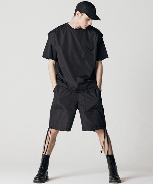 TAION(タイオン)の「MILITARY NO SLEEVE CUT SEW CS01NDML-1(ベスト・メンズ・ブラック・X-LARGE/XX-LARGE/LARGE/3)」の3枚目の写真