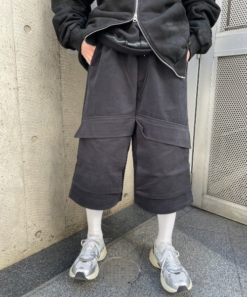 韓国風ストリートビニールワイドパンツ 韓国ストリート y2k カラーウォッシュワイドデニムパンツ