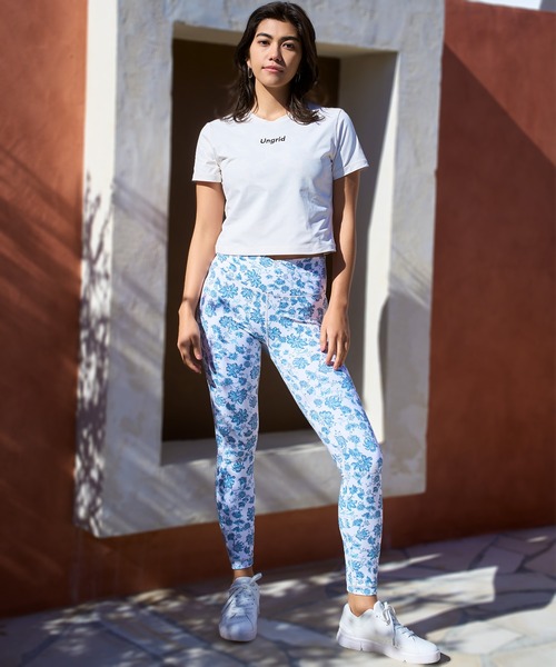 Ungrid（アングリッド）の「【ムラサキスポーツ限定】UNGRID/アングリッド  ワンポイントロゴ 水陸両用Tシャツ 541001（Tシャツ/カットソー・レディース・ホワイト/ブラック・M）」の5枚目の写真