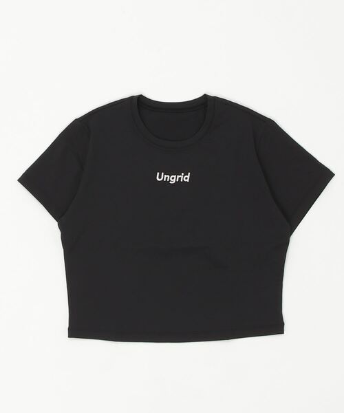 Ungrid（アングリッド）の「【ムラサキスポーツ限定】UNGRID/アングリッド  ワンポイントロゴ 水陸両用Tシャツ 541001（Tシャツ/カットソー・レディース・ホワイト/ブラック・M）」の16枚目の写真